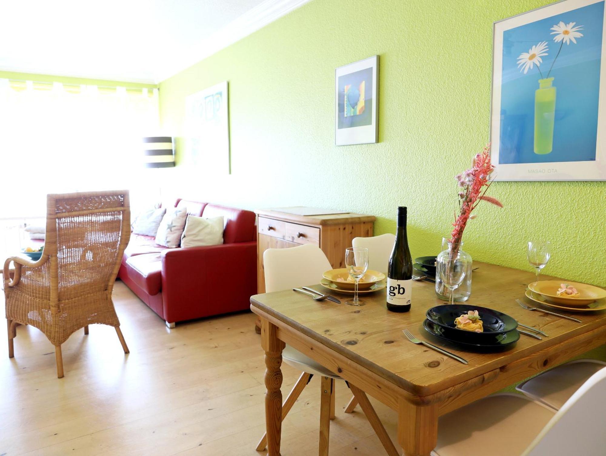 Geraeumiges 2-Zimmer-Appartement In Der 3. Etage Des Hauses. Westerland Buitenkant foto